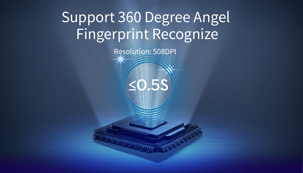 360° fingerprint recognition